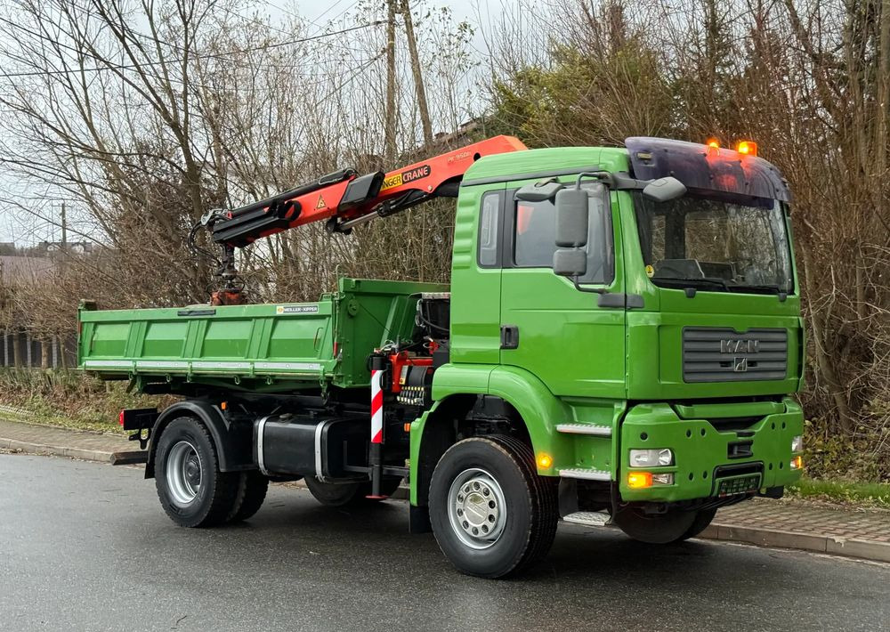 MAN * MAN TGA 18-360 * Kiper Wywrotka * 4x2 * Kran Palfinger PK 9501 Sprowadzony - Tipper: picture 2 MAN * MAN TGA 18-360 * Kiper Wywrotka * 4x2 * Kran Palfinger PK 9501 Sprowadzony - Tipper: picture 2