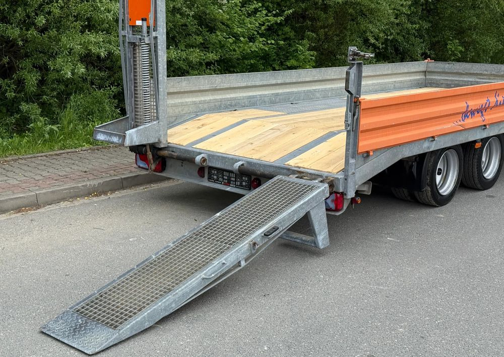 Plant trailer Schmidt * Przyczepa do Przewozu Maszyn Koparek * Schmidt * Najazdy * Jak NOWA: picture 12