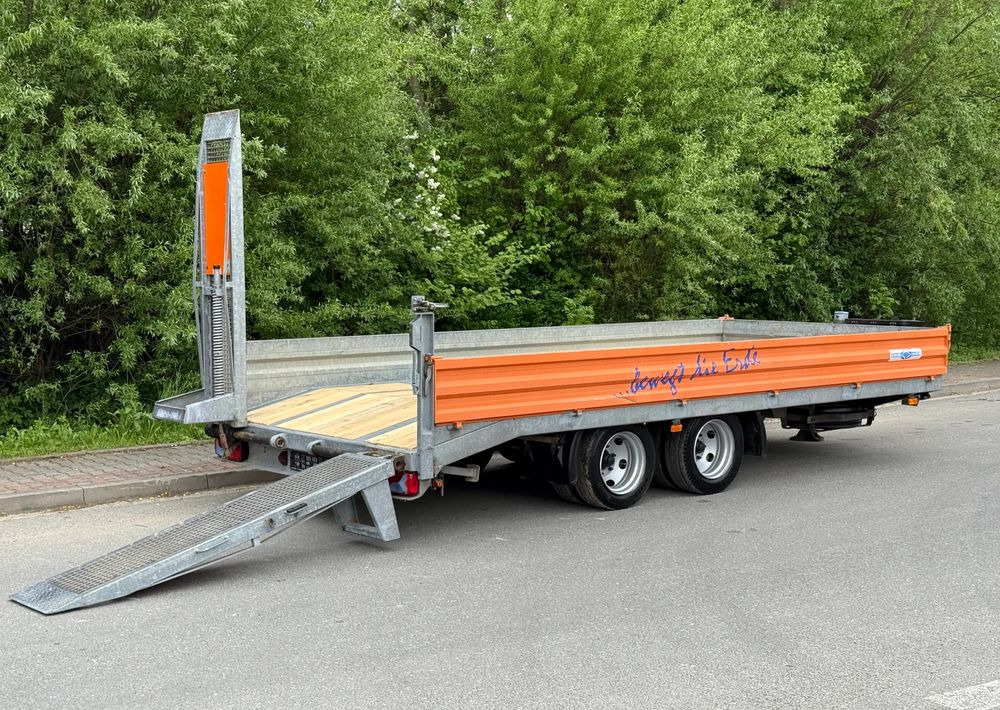 Plant trailer Schmidt * Przyczepa do Przewozu Maszyn Koparek * Schmidt * Najazdy * Jak NOWA: picture 13