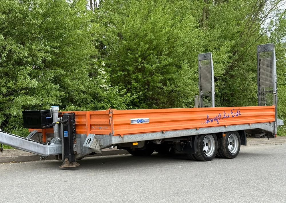 Plant trailer Schmidt * Przyczepa do Przewozu Maszyn Koparek * Schmidt * Najazdy * Jak NOWA: picture 17