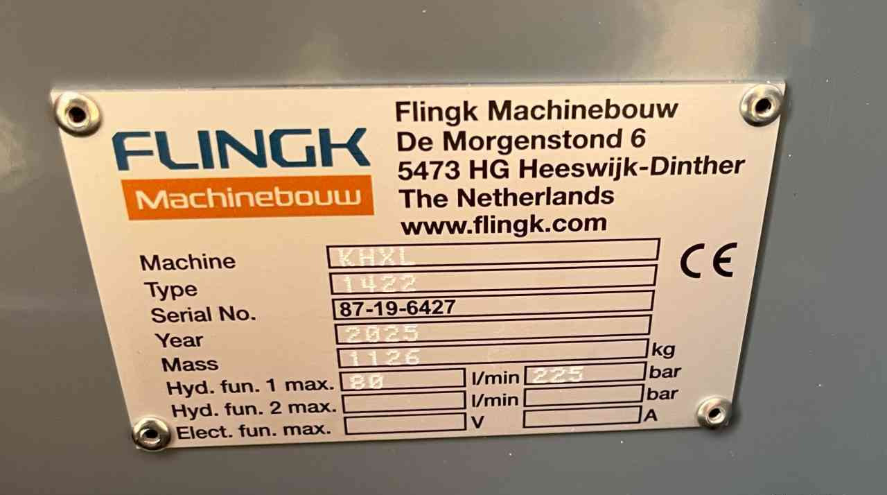Silage equipment Flingk KHXL 1422 Kuilhapper, volumehapper, voermachines: picture 6