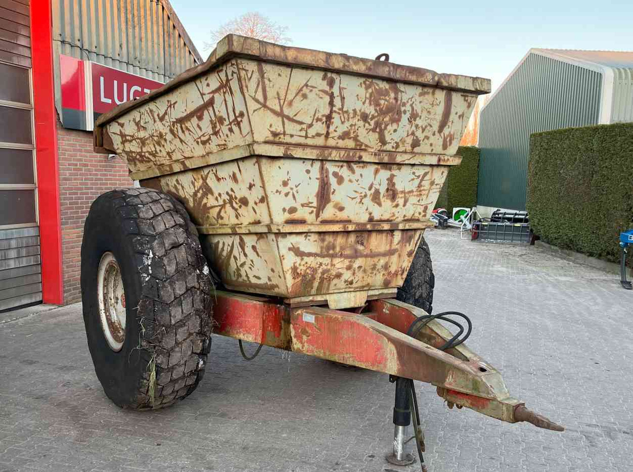 Gronddumper, zandkipper, enkelas, landbouwtransport - Farm tipping trailer/ Dumper: picture 3 Gronddumper, zandkipper, enkelas, landbouwtransport - Farm tipping trailer/ Dumper: picture 3