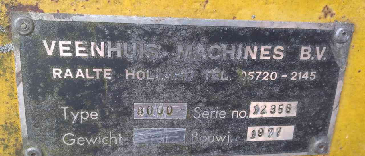 Veenhuis 8000 ltr. vacuümtank mestverwerking - Slurry tanker: picture 5 Veenhuis 8000 ltr. vacuümtank mestverwerking - Slurry tanker: picture 5