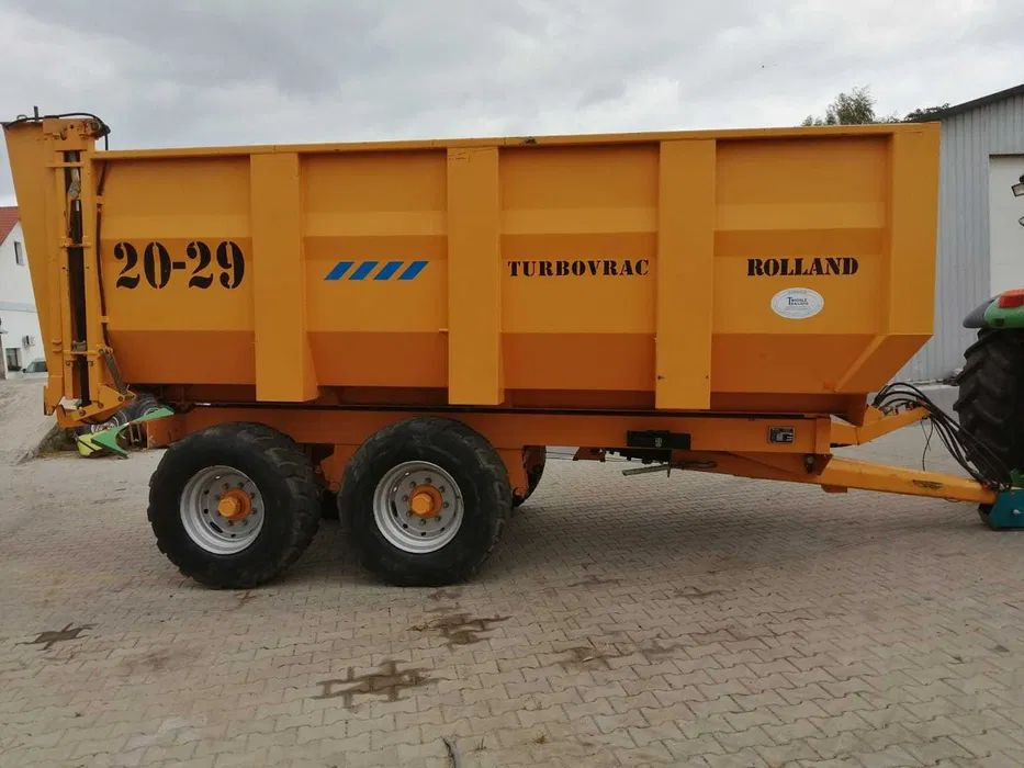 Farm trailer Przyczepa skorupowa 16 ton ROLLAND 20-29 TURBOVRAC: picture 6