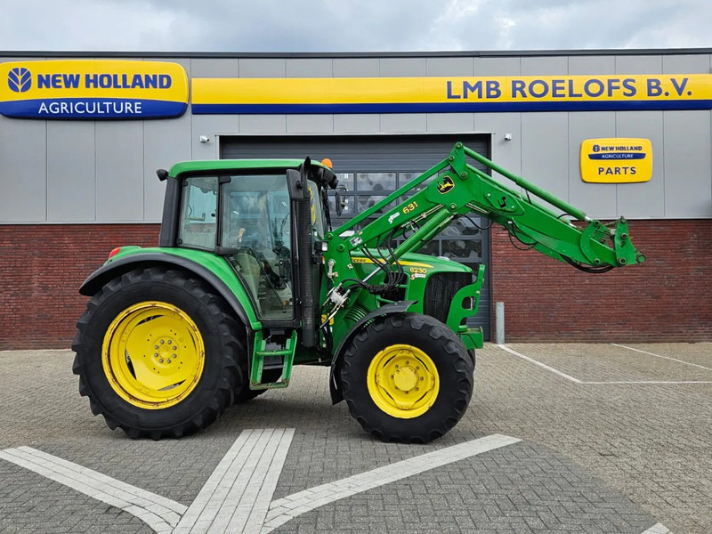 John Deere 6230 met 631 voorlader - Farm tractor: picture 2 John Deere 6230 met 631 voorlader - Farm tractor: picture 2