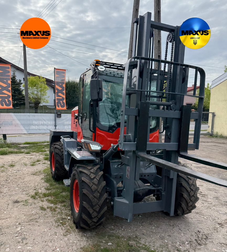 Maxus Chariot Tout Terrain 4x4 Maxus 50 ch 3500 kg - Rough terrain forklift: picture 1 Maxus Chariot Tout Terrain 4x4 Maxus 50 ch 3500 kg - Rough terrain forklift: picture 1