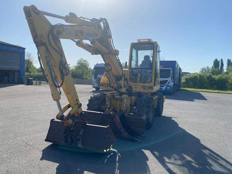 Wheel excavator Komatsu PW95: picture 8