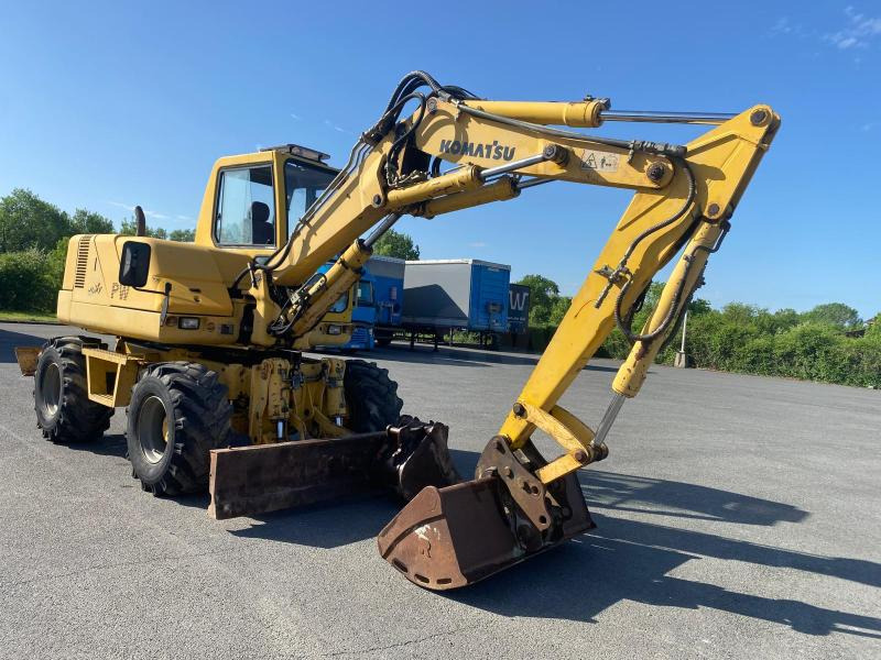 Wheel excavator Komatsu PW95: picture 6