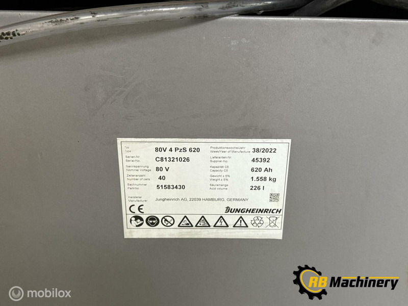 Jungheinrich EFG 425 K - Forklift: picture 4 Jungheinrich EFG 425 K - Forklift: picture 4
