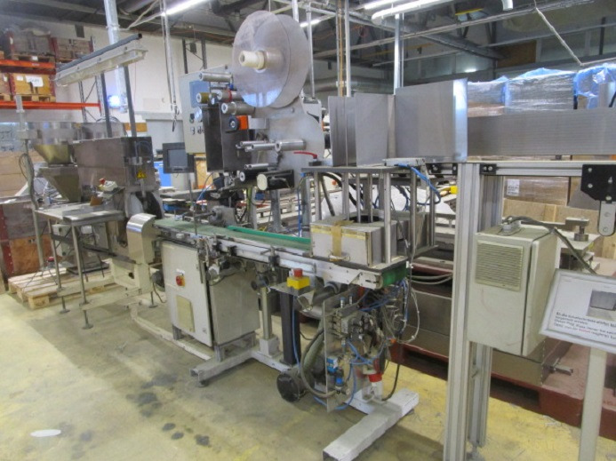 DECKEL ETIKETTIER ANLAGE (Zweckform mit Schleuter Etiketenspender) - Packaging machinery: picture 1 DECKEL ETIKETTIER ANLAGE (Zweckform mit Schleuter Etiketenspender) - Packaging machinery: picture 1