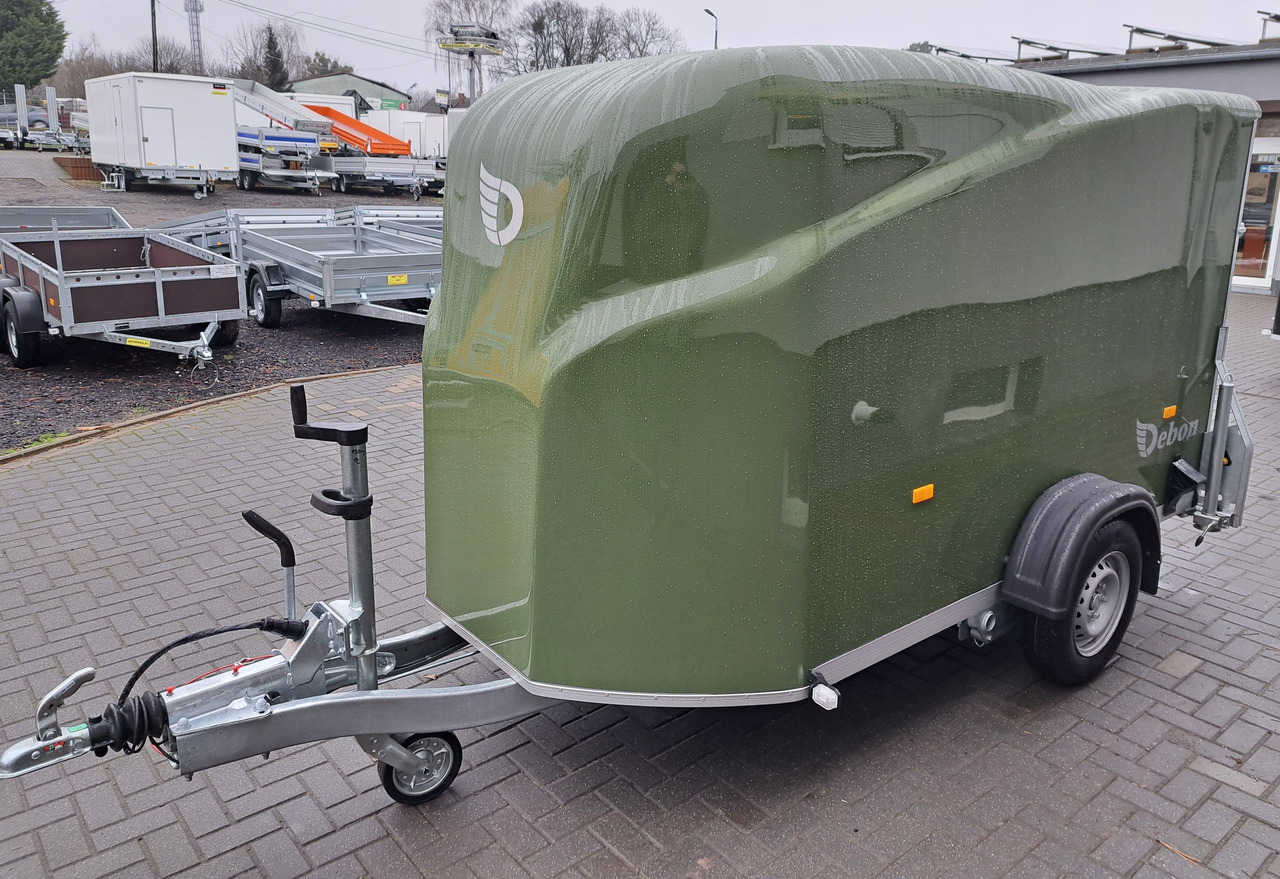 New Closed box trailer PRZYCZEPA CARGO FURGON DMC 1300 KG, dł. 300 cm x szer. 150 cm x wys. 170 cm / CARGO Van Trailer DMC 1300 KG, length 300 cm x width 150 cm x height 170 cm: picture 6