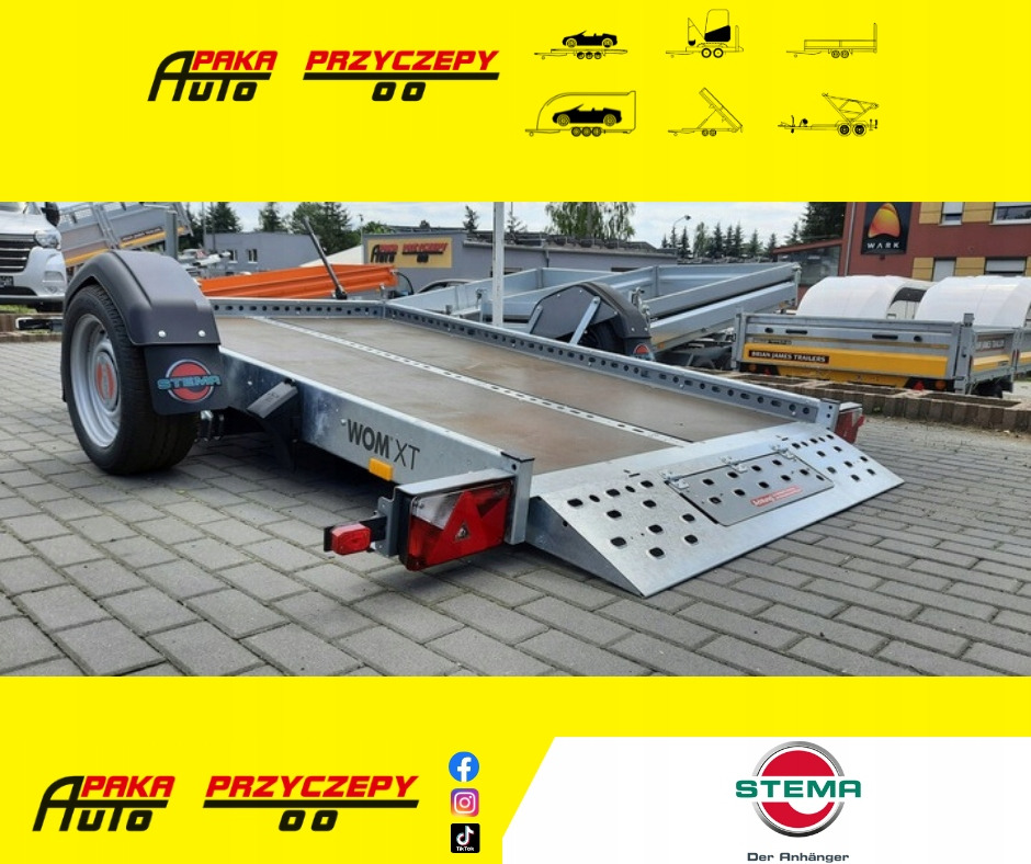 PRZYCZEPA DO MOTOCYKLA QUADA RAMPA UCHYLNA 1300KG / MOTORCYCLE QUAD TRAILER WITH TILTING RAMPS 1300KG - Motorcycle trailer: picture 1 PRZYCZEPA DO MOTOCYKLA QUADA RAMPA UCHYLNA 1300KG / MOTORCYCLE QUAD TRAILER WITH TILTING RAMPS 1300KG - Motorcycle trailer: picture 1