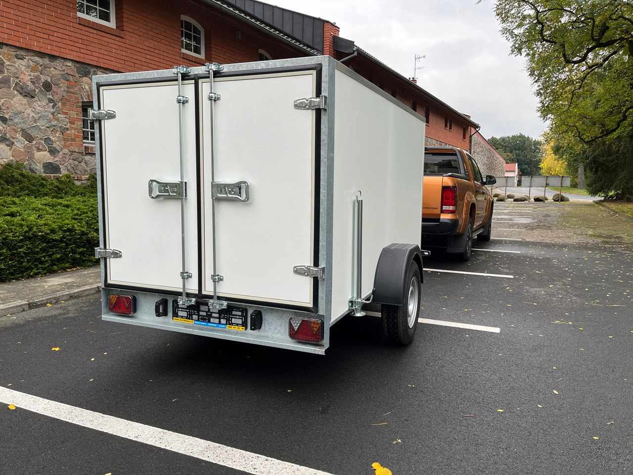 PRZYCZEPA KONTENER CARGO BOX 2,6 x 1,5 ZABUDOWANA / CARGO CONTAINER TRAILER BOX 2.6 x 1.5 ENCLOSED - Closed box trailer: picture 4 PRZYCZEPA KONTENER CARGO BOX 2,6 x 1,5 ZABUDOWANA / CARGO CONTAINER TRAILER BOX 2.6 x 1.5 ENCLOSED - Closed box trailer: picture 4