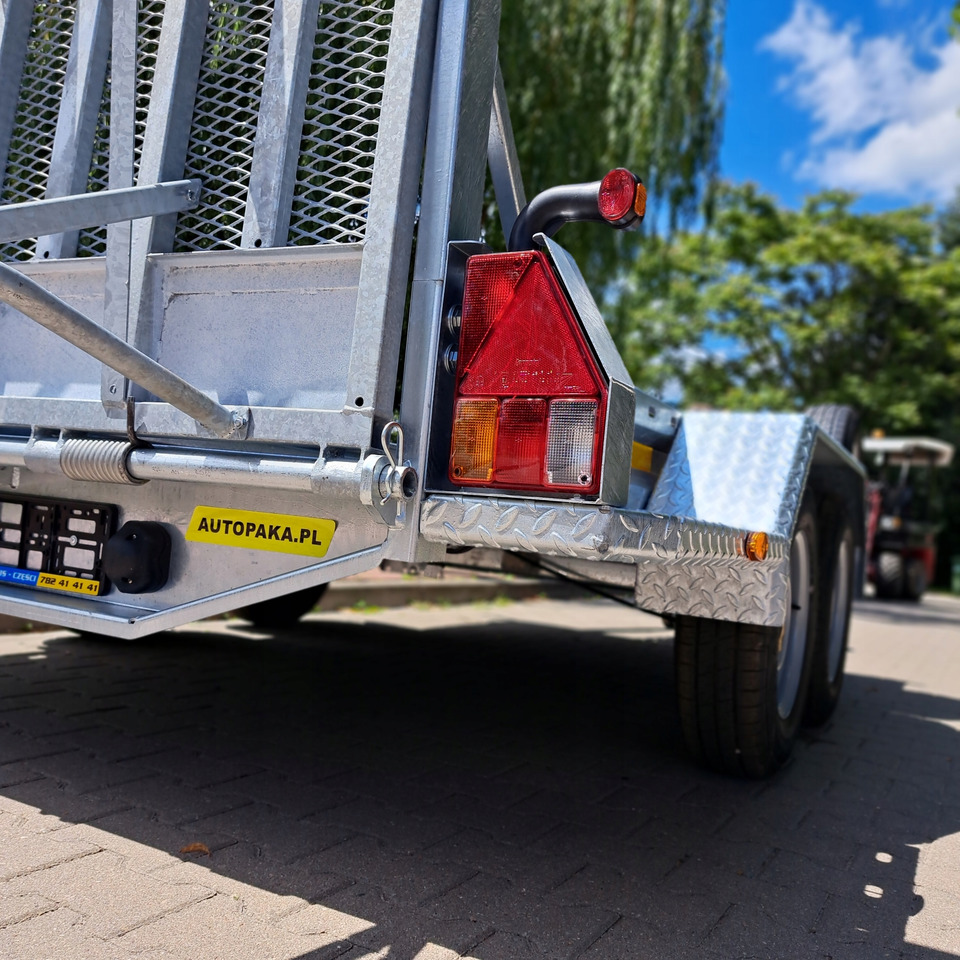 New Plant trailer PRZYCZEPA LAWETA DO MINIKOPARKI POD KOPARKĘ Z RAMPĄ 2700KG / MINI EXCAVATOR TRANSPORTER TRAILER WITH RAMPS 2700KG: picture 9