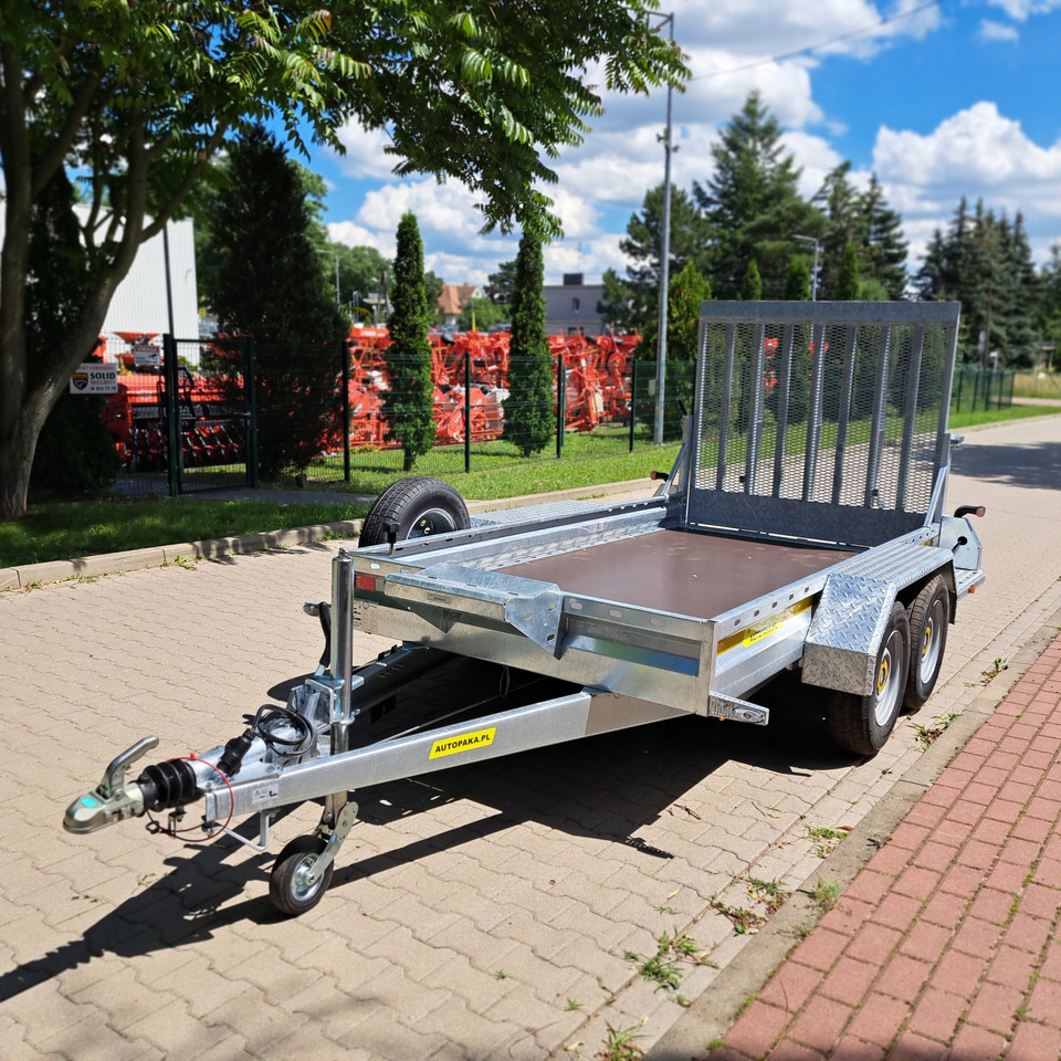 New Plant trailer PRZYCZEPA LAWETA DO MINIKOPARKI POD KOPARKĘ Z RAMPĄ 2700KG / MINI EXCAVATOR TRANSPORTER TRAILER WITH RAMPS 2700KG: picture 8
