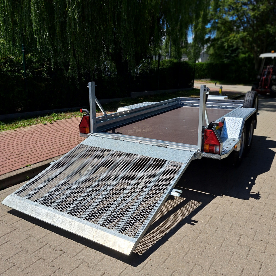 New Plant trailer PRZYCZEPA LAWETA DO MINIKOPARKI POD KOPARKĘ Z RAMPĄ 2700KG / MINI EXCAVATOR TRANSPORTER TRAILER WITH RAMPS 2700KG: picture 7
