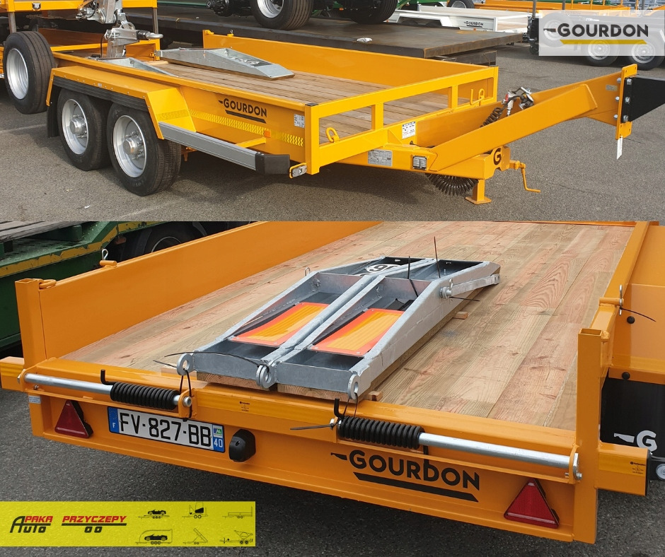 PRZYCZEPA PODKOPARKOWA MARKI GOURDON, DMC 6000 KG, 6T / GOURDON EXCAVATOR TRAILER, DMC 6000 KG, 6T - Plant trailer: picture 5 PRZYCZEPA PODKOPARKOWA MARKI GOURDON, DMC 6000 KG, 6T / GOURDON EXCAVATOR TRAILER, DMC 6000 KG, 6T - Plant trailer: picture 5