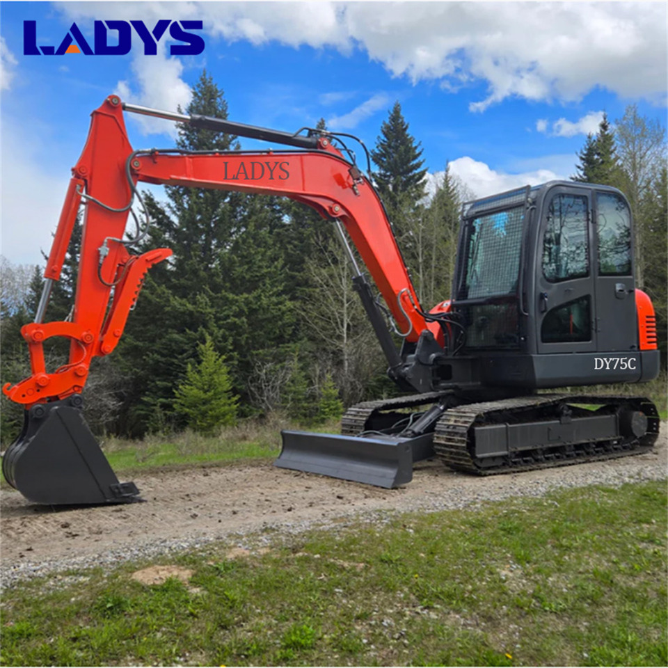 LADYS DY75C Small Excavator Euro 5/Epa Yanmar Engine Small Excavator Crawler Excavator For Sale - Crawler excavator: picture 2 LADYS DY75C Small Excavator Euro 5/Epa Yanmar Engine Small Excavator Crawler Excavator For Sale - Crawler excavator: picture 2