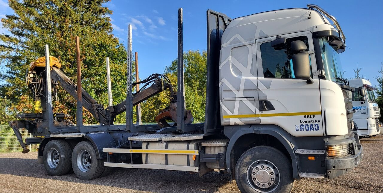 Scania G480 - Timber truck, Crane truck: picture 2 Scania G480 - Timber truck, Crane truck: picture 2