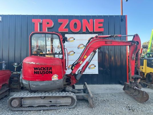 Wacker Neuson EZ38 Cabine à 19900 € HT - Mini excavator: picture 1 Wacker Neuson EZ38 Cabine à 19900 € HT - Mini excavator: picture 1