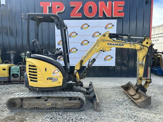 Yanmar VIO26-6 Canopy à 21500 € HT - Mini excavator: picture 3 Yanmar VIO26-6 Canopy à 21500 € HT - Mini excavator: picture 3