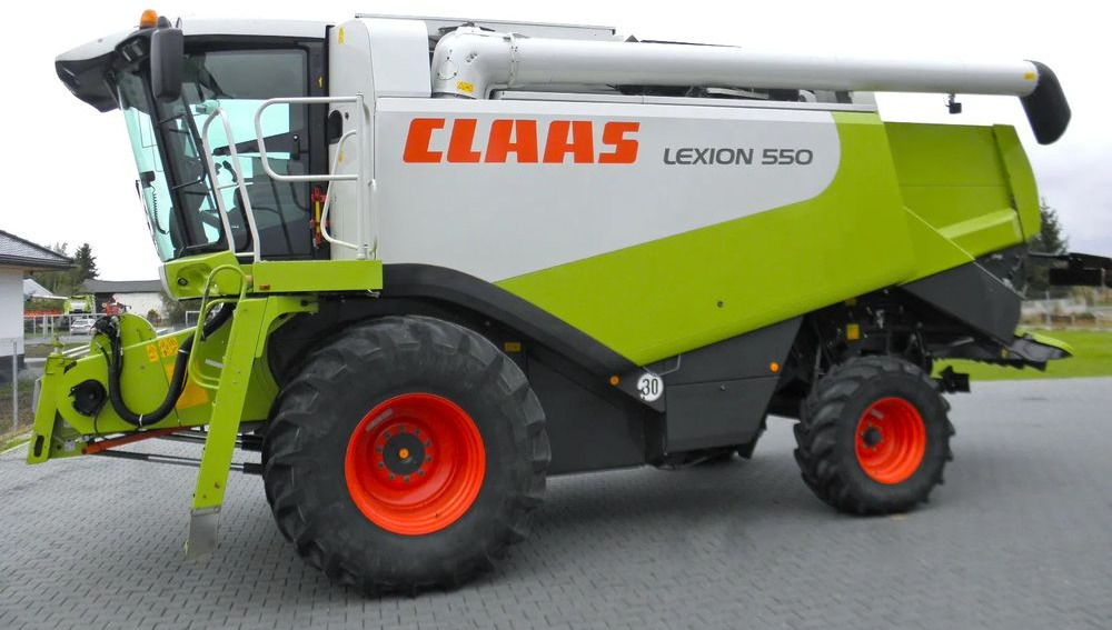 Claas Lexion 550 2005 Rok, heder V750, Najbogatsza Wersja, Nie Malowany, Stan Idealny - Combine harvester: picture 2 Claas Lexion 550 2005 Rok, heder V750, Najbogatsza Wersja, Nie Malowany, Stan Idealny - Combine harvester: picture 2