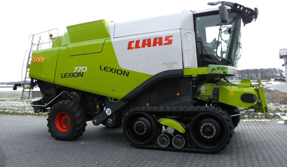 Claas Lexion 770 Terra Trac Heder V10,5, Najbogatsza Wersja, Nie Malowany, Stan Bardzo Dobry - Combine harvester: picture 2 Claas Lexion 770 Terra Trac Heder V10,5, Najbogatsza Wersja, Nie Malowany, Stan Bardzo Dobry - Combine harvester: picture 2