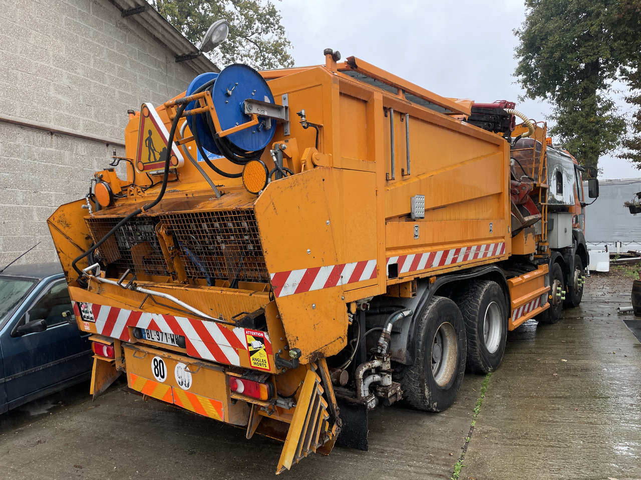 Asphalt distributor Renault Kerax 8x4 pata point a temps Mauguin: picture 12