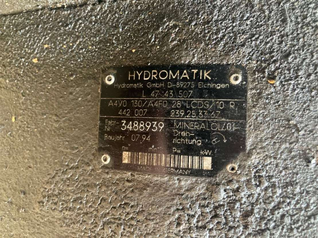Rexroth Hydraulikpumpe Hydromatik A4V0 130/A4F0 Rexroth Bosch - Hydraulic pump for Construction machinery: picture 2 Rexroth Hydraulikpumpe Hydromatik A4V0 130/A4F0 Rexroth Bosch - Hydraulic pump for Construction machinery: picture 2