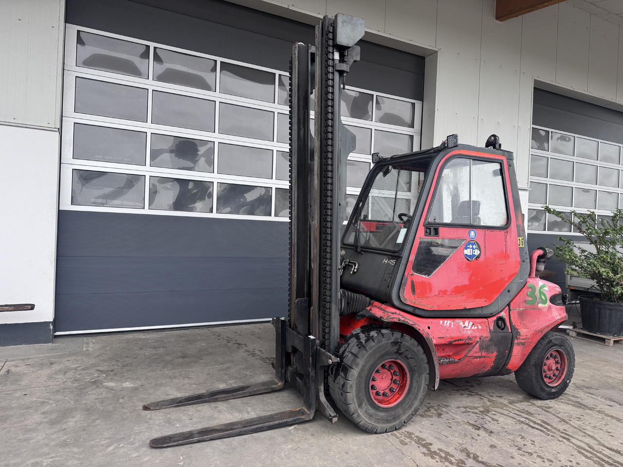LINDE H 45 D 600 - Diesel forklift: picture 2 LINDE H 45 D 600 - Diesel forklift: picture 2