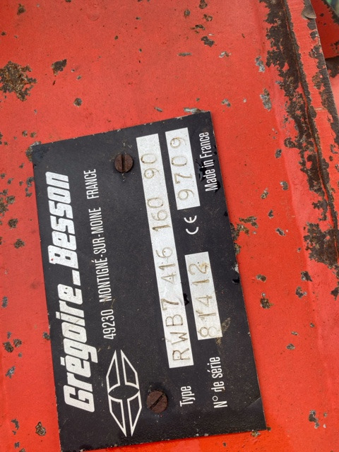 GREGOIRE RWB7 - Plow: picture 3 GREGOIRE RWB7 - Plow: picture 3