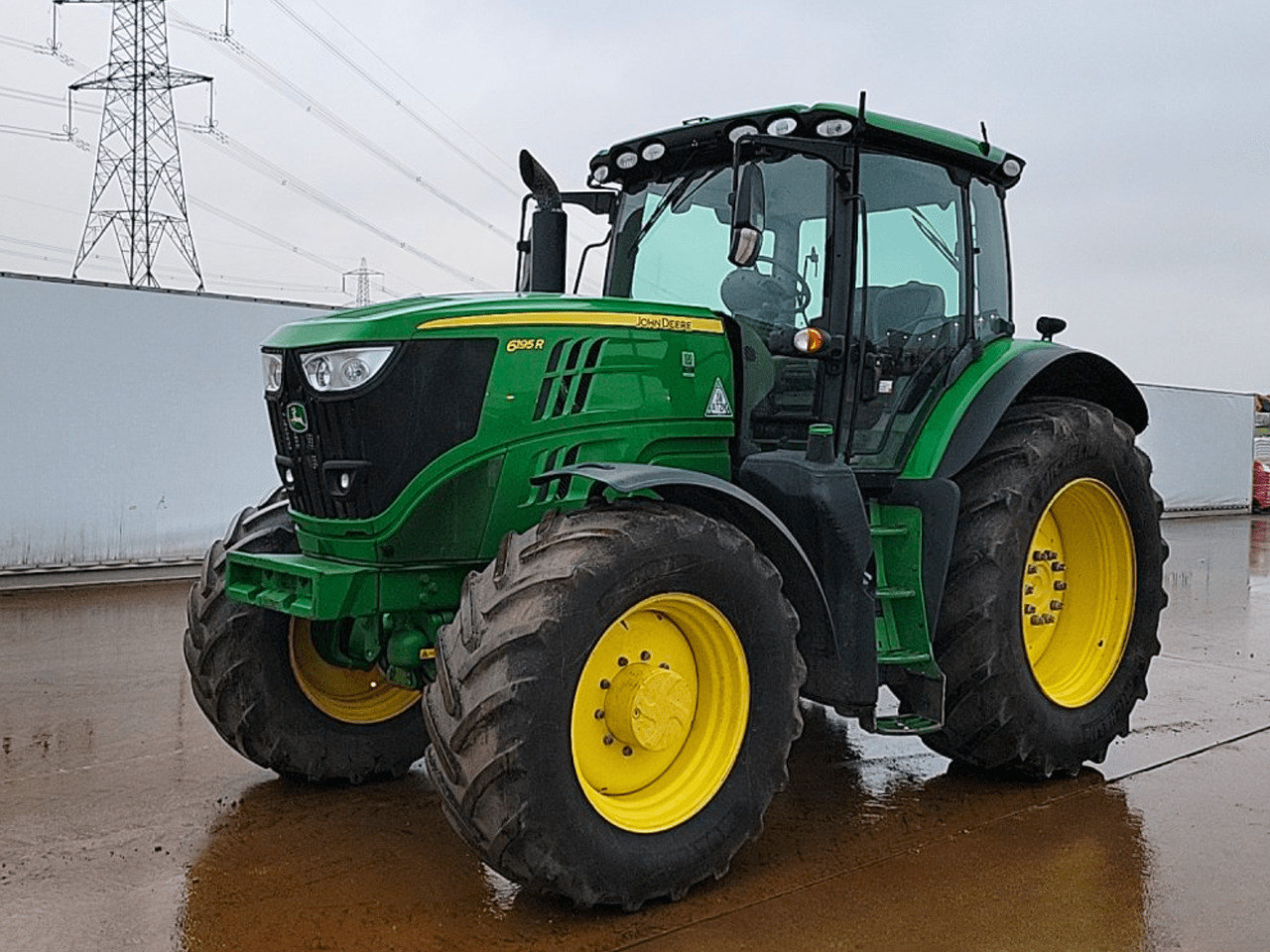 John Deere 6195R 4WD, Auto Trac + Activare !!! TOP !!! - Farm tractor: picture 1 John Deere 6195R 4WD, Auto Trac + Activare !!! TOP !!! - Farm tractor: picture 1