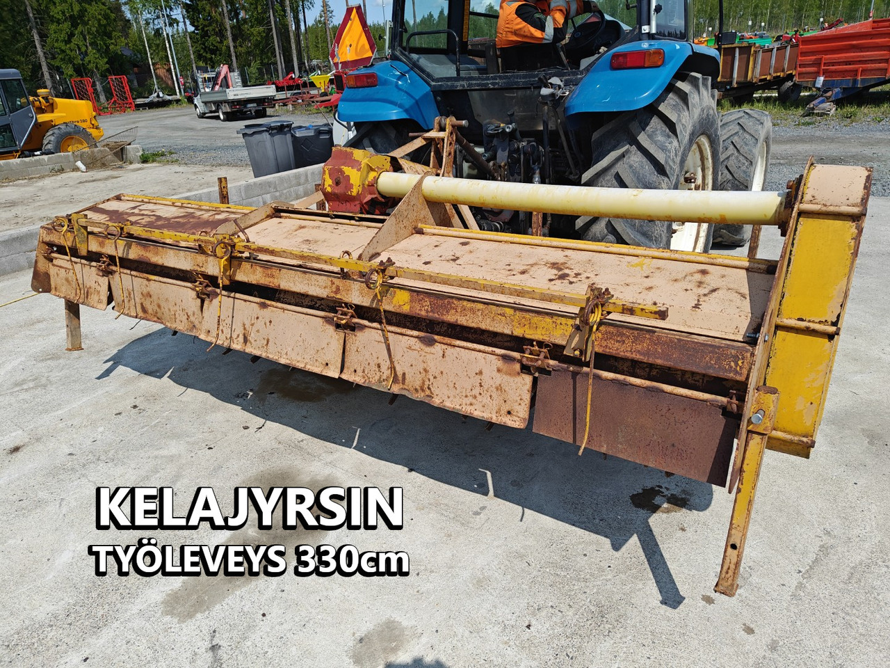 Kelajyrsin 330cm, katso video! - Rotavator: picture 1 Kelajyrsin 330cm, katso video! - Rotavator: picture 1