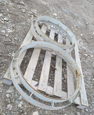 Supistajavälivanteet 38/34 tuumaa - Rim for Farm tractor: picture 2 Supistajavälivanteet 38/34 tuumaa - Rim for Farm tractor: picture 2