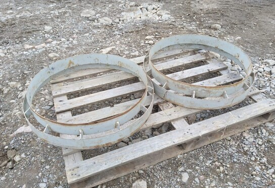 Supistajavälivanteet 38/34 tuumaa - Rim for Farm tractor: picture 1 Supistajavälivanteet 38/34 tuumaa - Rim for Farm tractor: picture 1