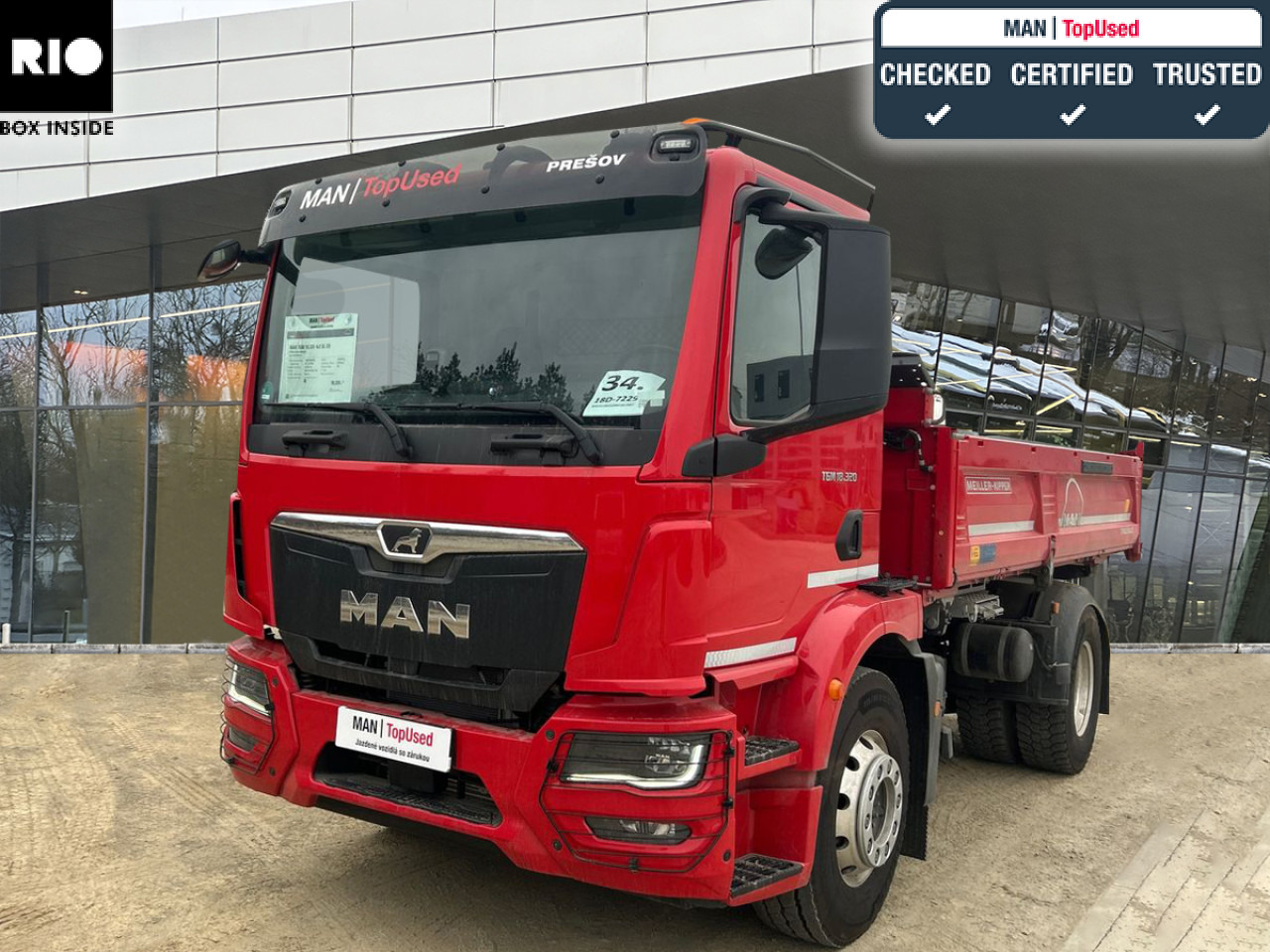 MAN TGM 18.320 4x2 BL CH Warranty until 7/2027 Euro6 - Tipper: picture 1 MAN TGM 18.320 4x2 BL CH Warranty until 7/2027 Euro6 - Tipper: picture 1