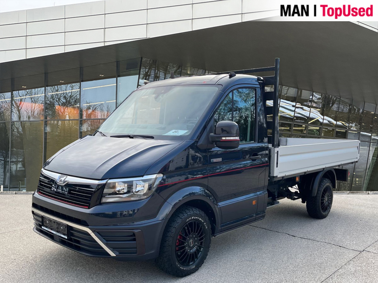 MAN TGE 3.180 4X4 Individual SB, Automatic, Flat bed - Flatbed van: picture 1 MAN TGE 3.180 4X4 Individual SB, Automatic, Flat bed - Flatbed van: picture 1