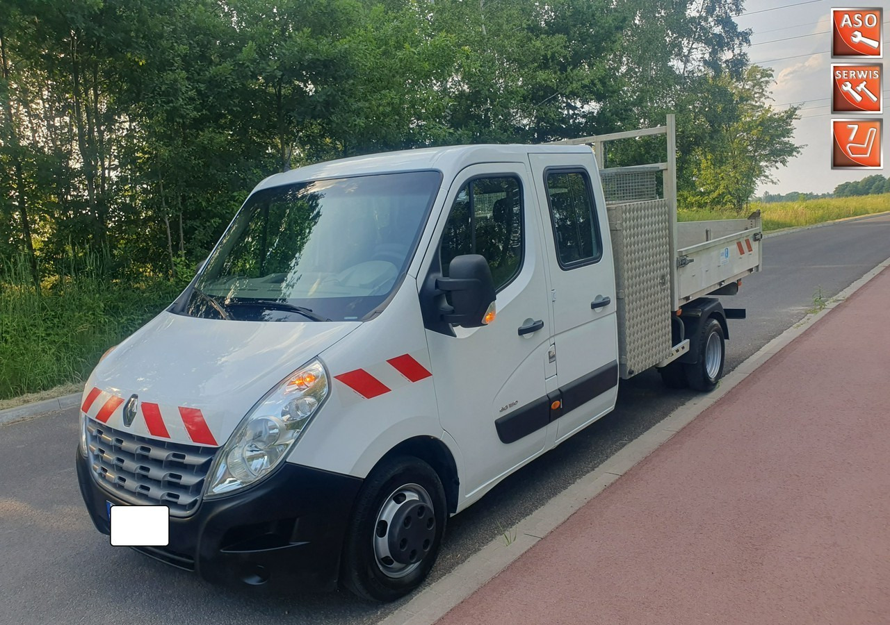 Renault Master kiper*wywrot* 7-osobowy * doka * brygadówka *bliźniaki* - Tipper van: picture 1 Renault Master kiper*wywrot* 7-osobowy * doka * brygadówka *bliźniaki* - Tipper van: picture 1