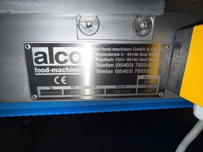 Food processing equipment Alco schnitzel press ASP600HDI: picture 8