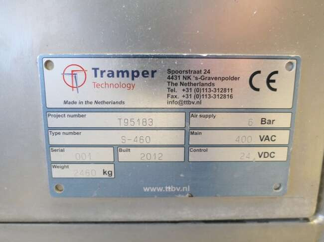 Tramper filling- and traysealing line GMD99-2 on lease Tramper filling- and traysealing line GMD99-2: picture 18