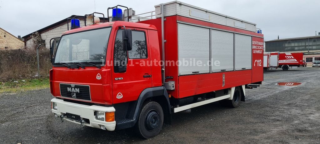 MAN 10.163 L2000 Feuerwehr GWG Nur 6.300km DEPA ELRO/VETTER 10.163 L2000 Feuerwehr GWG Nur 6.300km DEPA ELRO/VETTER - Fire truck: picture 2 MAN 10.163 L2000 Feuerwehr GWG Nur 6.300km DEPA ELRO/VETTER 10.163 L2000 Feuerwehr GWG Nur 6.300km DEPA ELRO/VETTER - Fire truck: picture 2