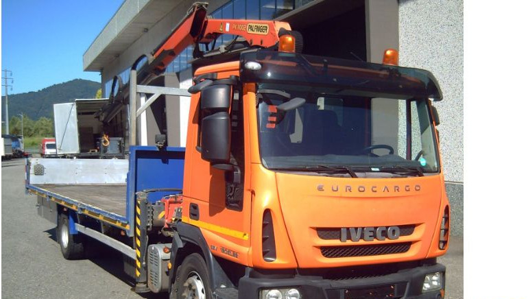 Iveco EUROCARGOeurocargo 120el22 - Dropside/ Flatbed truck, Crane truck: picture 3 Iveco EUROCARGOeurocargo 120el22 - Dropside/ Flatbed truck, Crane truck: picture 3