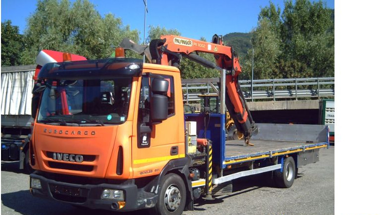 Iveco EUROCARGOeurocargo 120el22 - Dropside/ Flatbed truck, Crane truck: picture 1 Iveco EUROCARGOeurocargo 120el22 - Dropside/ Flatbed truck, Crane truck: picture 1