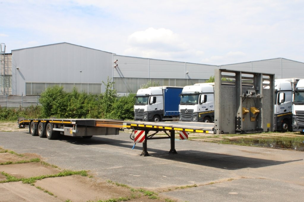 FAYMONVILLE MAX TRAILER MAX 200, ZVEDACÍ, ŘÍZENÁ NÁPRAVA - Dropside/ Flatbed semi-trailer: picture 2 FAYMONVILLE MAX TRAILER MAX 200, ZVEDACÍ, ŘÍZENÁ NÁPRAVA - Dropside/ Flatbed semi-trailer: picture 2