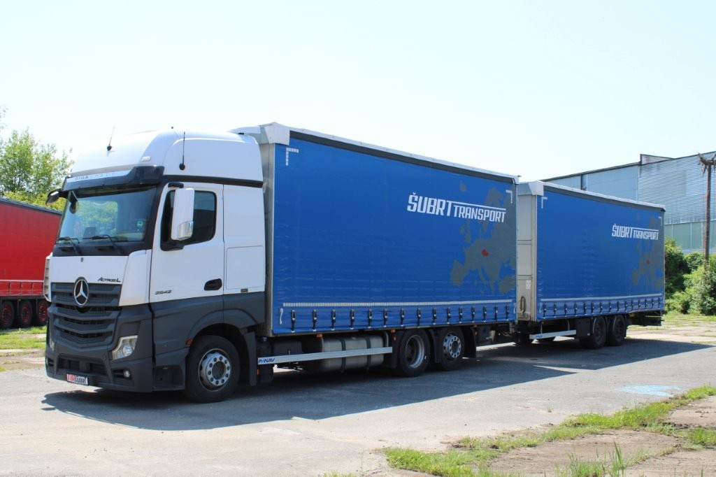 Mercedes-Benz Actros 2542 NAVIGACE + PANAV (8,20m x 2,48m x 3m) - Curtainsider truck: picture 2 Mercedes-Benz Actros 2542 NAVIGACE + PANAV (8,20m x 2,48m x 3m) - Curtainsider truck: picture 2