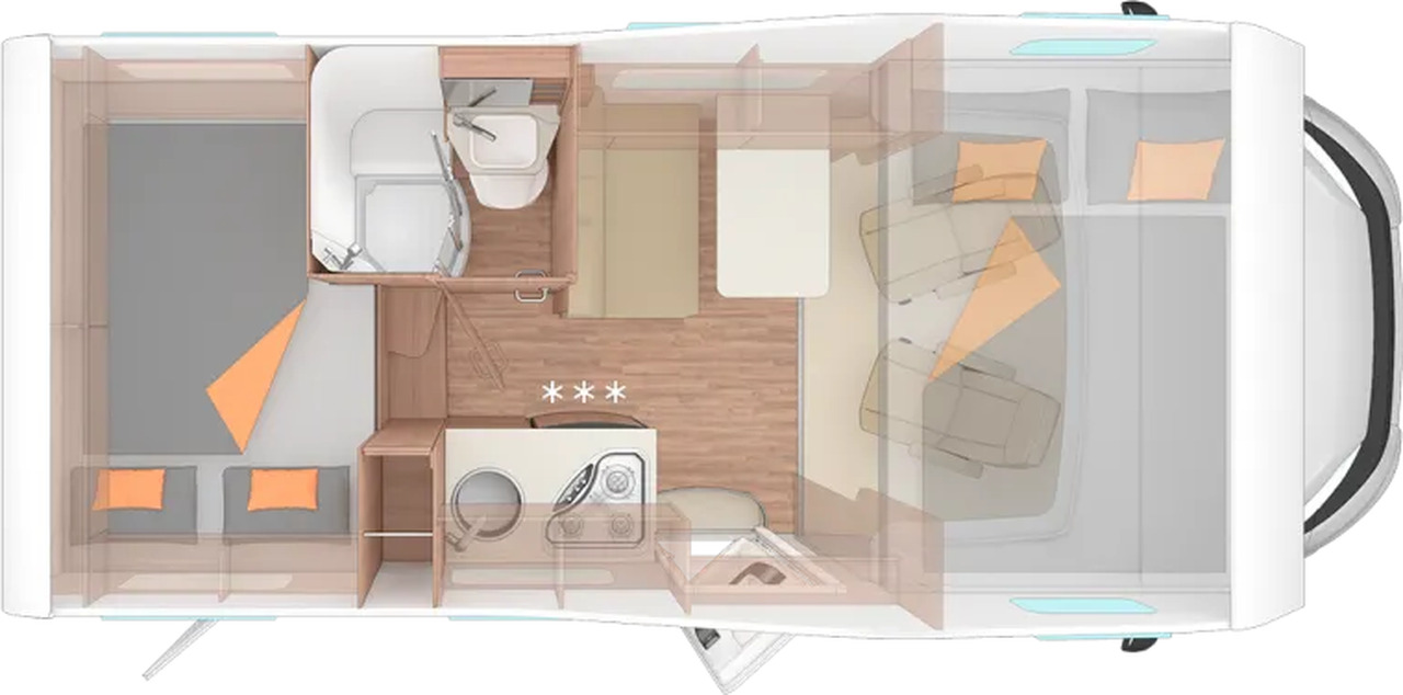 Wohnmobil Weinsberg CaraHome 550 MG - Alcove motorhome: picture 2 Wohnmobil Weinsberg CaraHome 550 MG - Alcove motorhome: picture 2