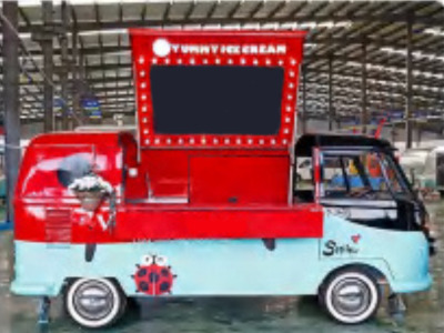 Deli Star Trailer Retro Minivan Fliptop 4300 Electric - EU standards - Vending trailer: picture 3 Deli Star Trailer Retro Minivan Fliptop 4300 Electric - EU standards - Vending trailer: picture 3