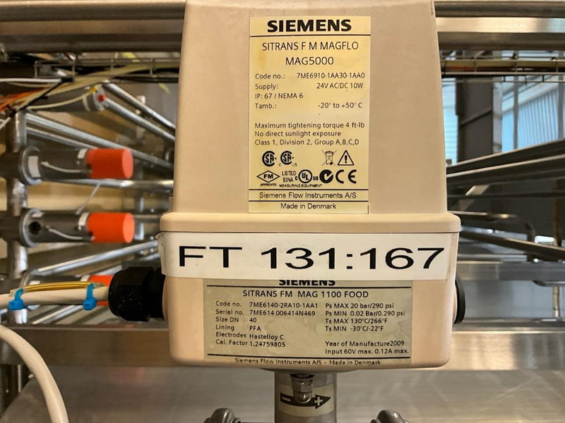 SIMENS Sitrans F M Mag5000 - Food processing equipment: picture 4 SIMENS Sitrans F M Mag5000 - Food processing equipment: picture 4
