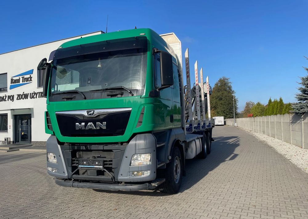 MAN TGX 26.500, 6x4, HDS EPSILOM M12Z, do transportu drewna. - Timber truck, Crane truck: picture 1 MAN TGX 26.500, 6x4, HDS EPSILOM M12Z, do transportu drewna. - Timber truck, Crane truck: picture 1