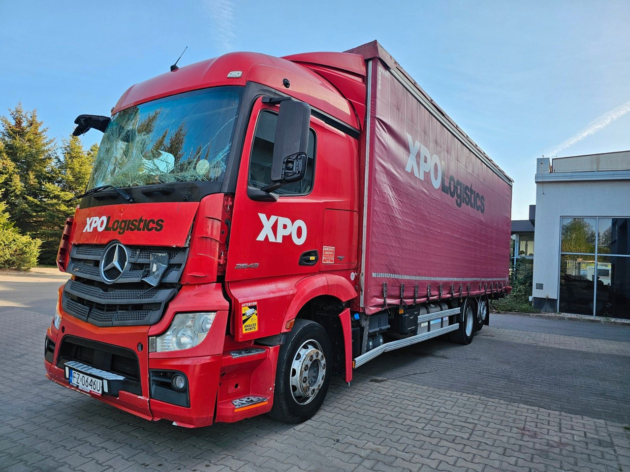 Mercedes-Benz 2543 ACTROS 6x2 JUMBO 8,2 Erhöhtes Dach Edscha - Curtainsider truck: picture 1 Mercedes-Benz 2543 ACTROS 6x2 JUMBO 8,2 Erhöhtes Dach Edscha - Curtainsider truck: picture 1
